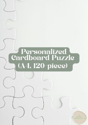 Personalized Cardboard Puzzle (A4, 120 piece)