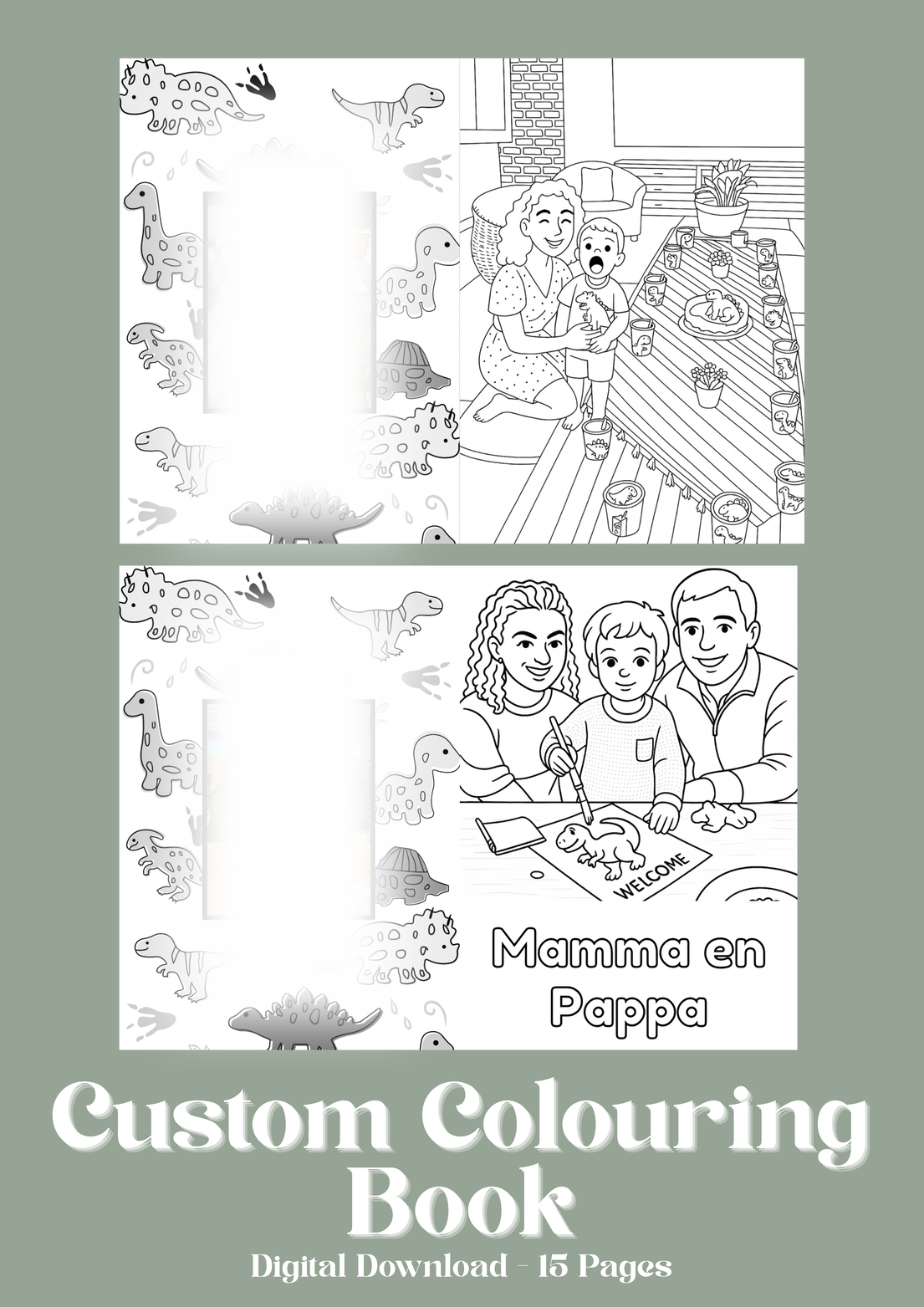 Custom Colouring Book - Image 2