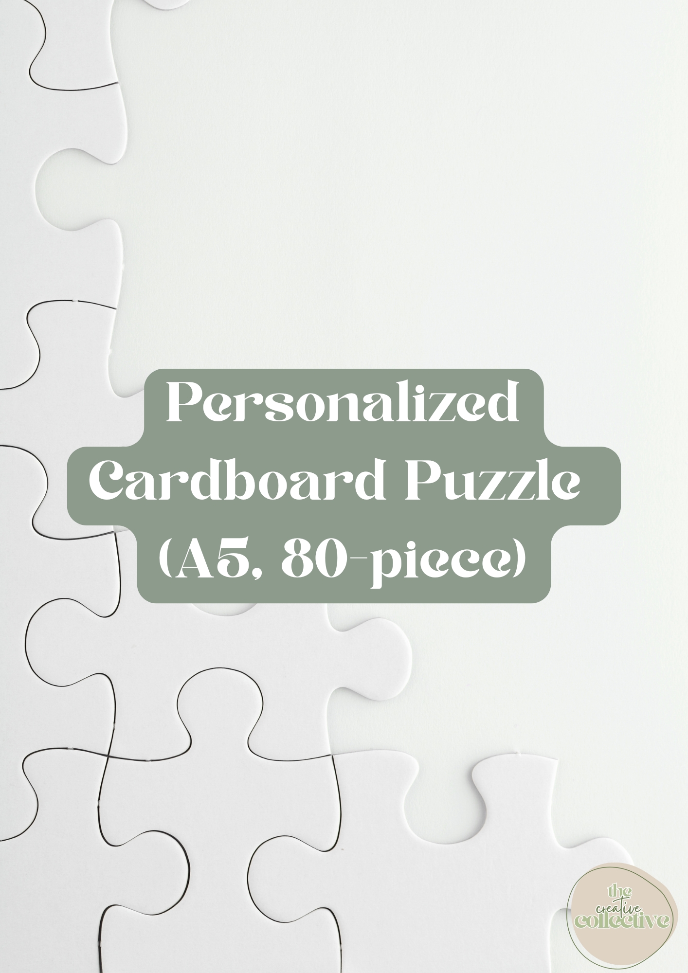 Personalized Cardboard Puzzle (A5, 80 piece)