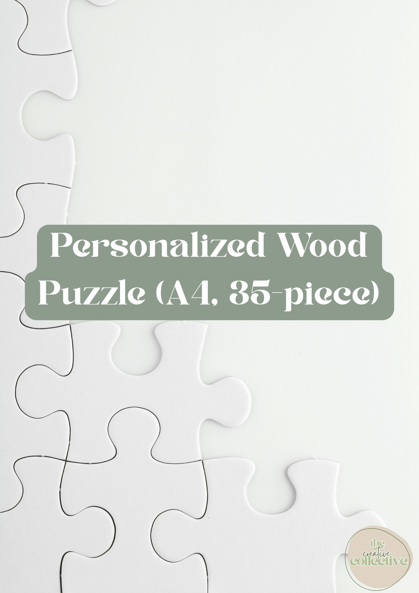 Personalized Wood Puzzle (A4, 35 Piece)
