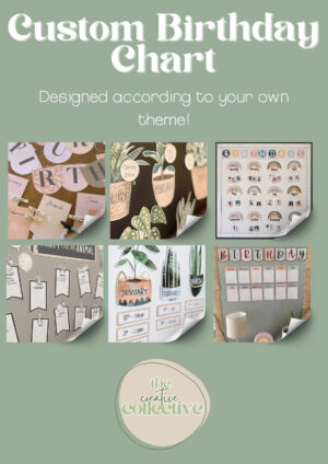 Custom Birthday Chart