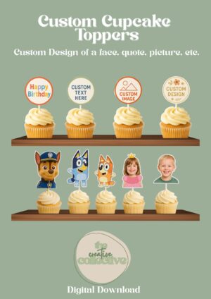Cup Cake Toppers