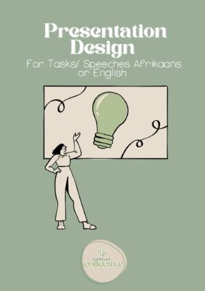 Presentation Design for Tasks/Speeches - Afrikaans and English